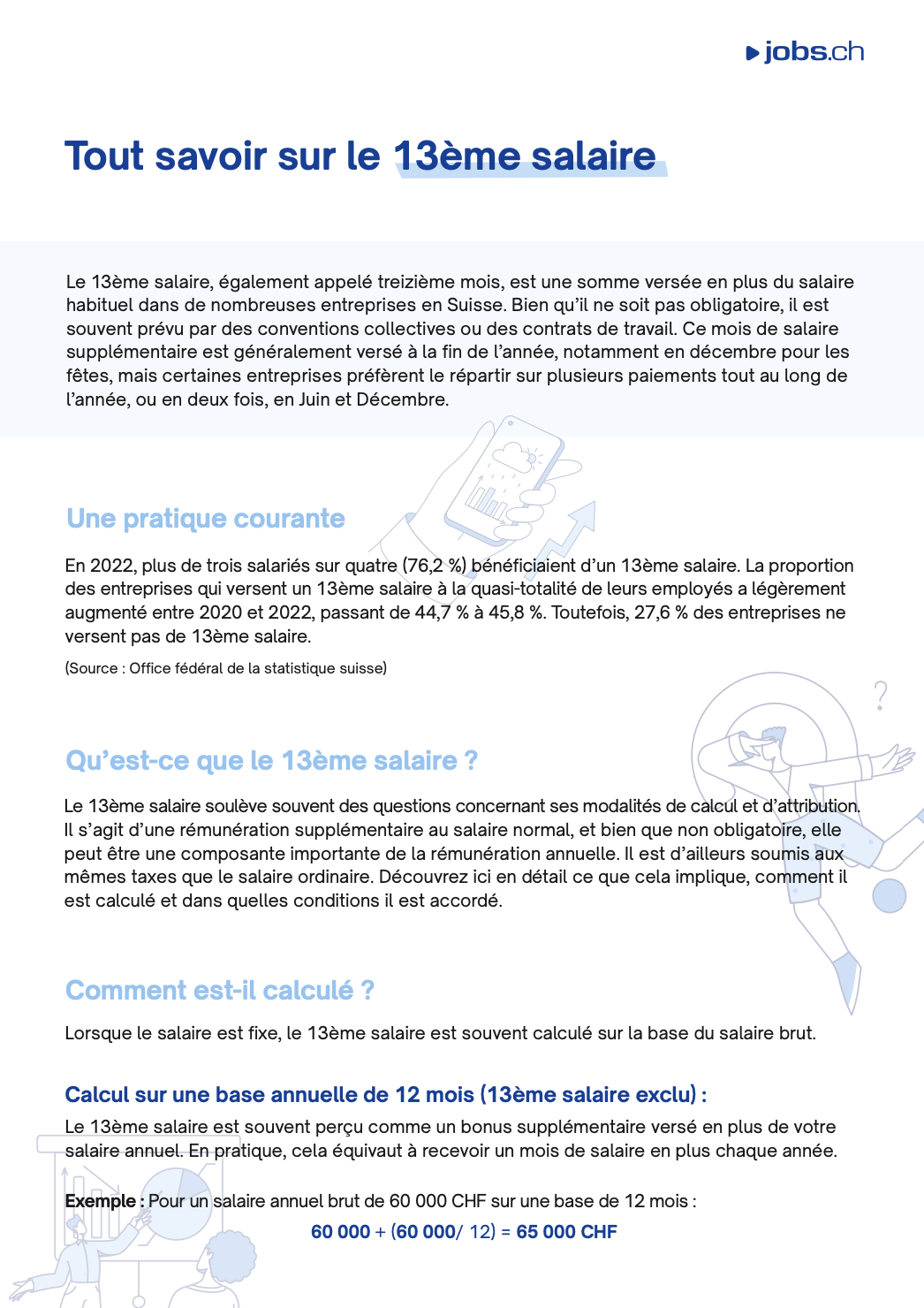 Tout savoir sur le 13ème salaire